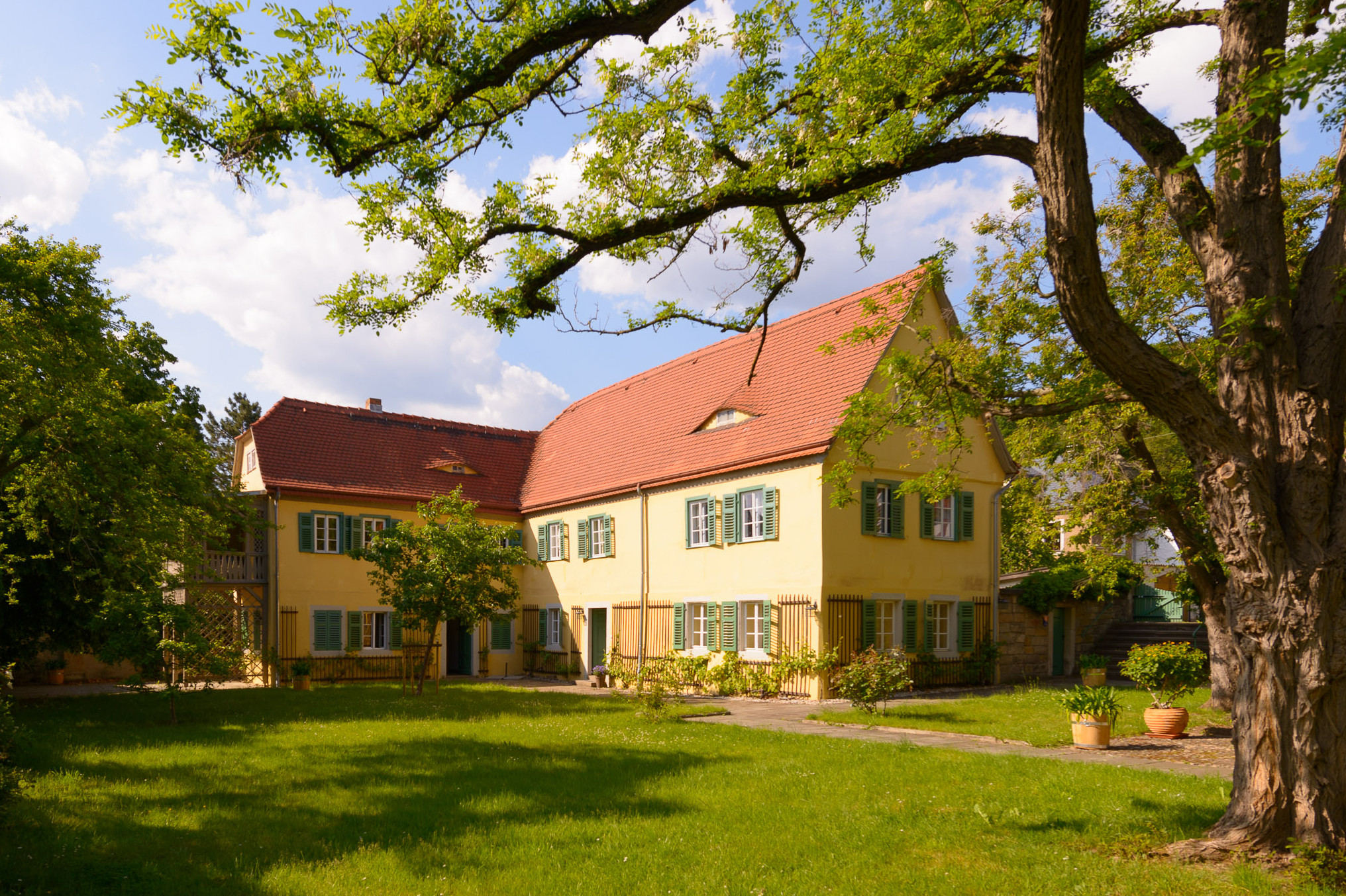 Außenansicht des Carl-Maria-von-Weber-Museums